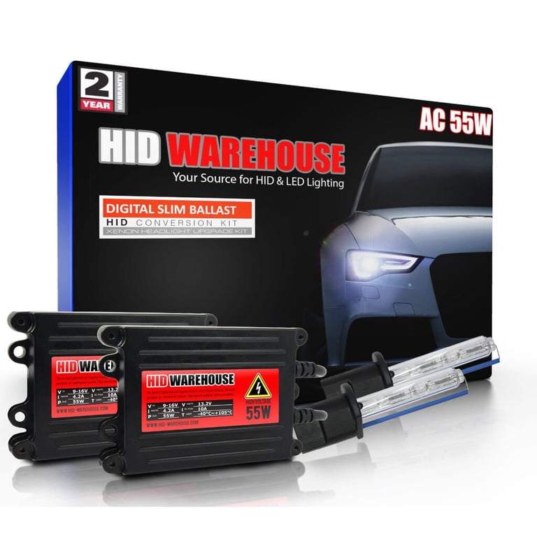 HID Headlights | 55W HID H4 Bi-Xenon Replacement Bulbs 20000K Blue Indigo HID Headlights | 55W HID H4 Bi-Xenon Replacement Bulbs 20000K Blue Indigo