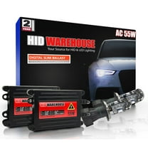 HID-Warehouse AC 55W HID Kit Xenon Light Headlight H4 5000K - Bright White