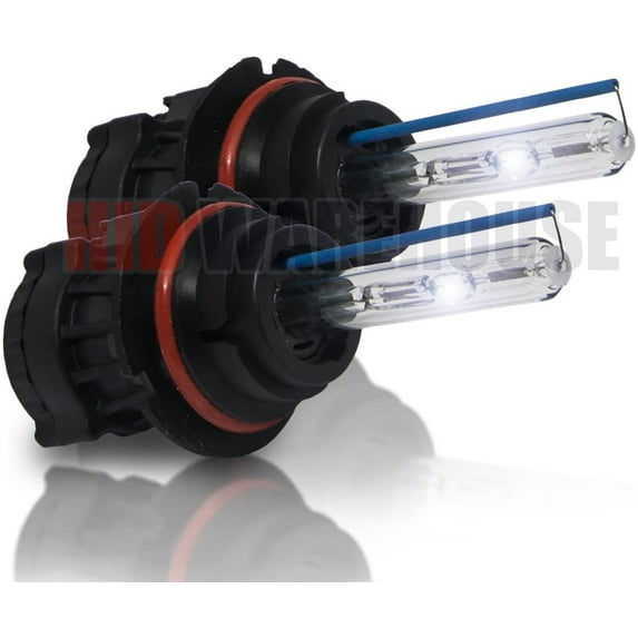 HID-Warehouse AC HID Xenon Replacement Bulbs - Bi-Xenon 9004 5000K - Bright White 1 Pair