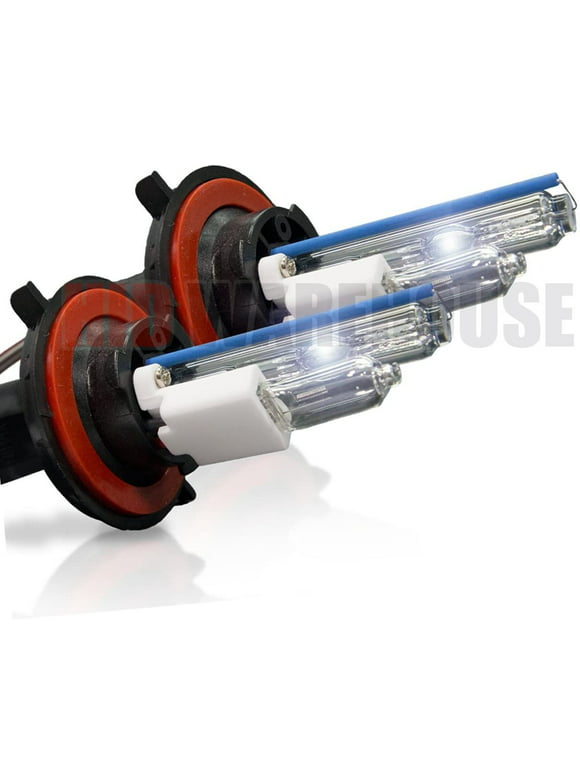 HID-Warehouse AC HID Xenon Replacement Bulbs - H13 / 9008 6000K - Light Blue 1 Pair