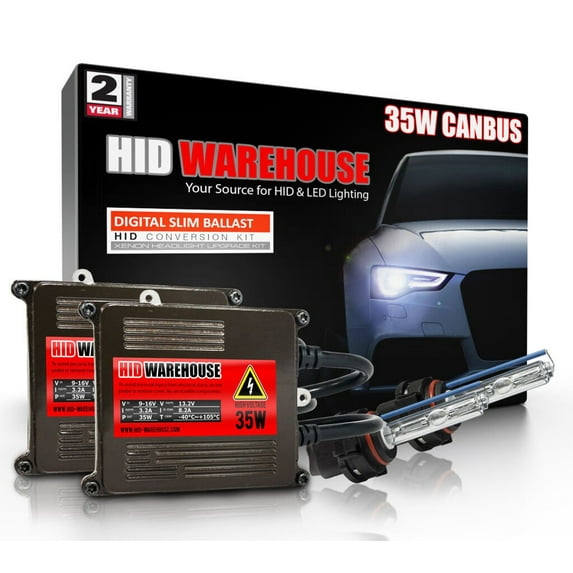 HID-Warehouse CanBus 35W 5202 HID Kit - 4300K 5000K 6000K 8000K 10000K