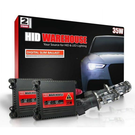 HID-Warehouse DC 35W H4 HID Bi-Xenon Kit - 4300K 5000K 6000K 8000K 10000K