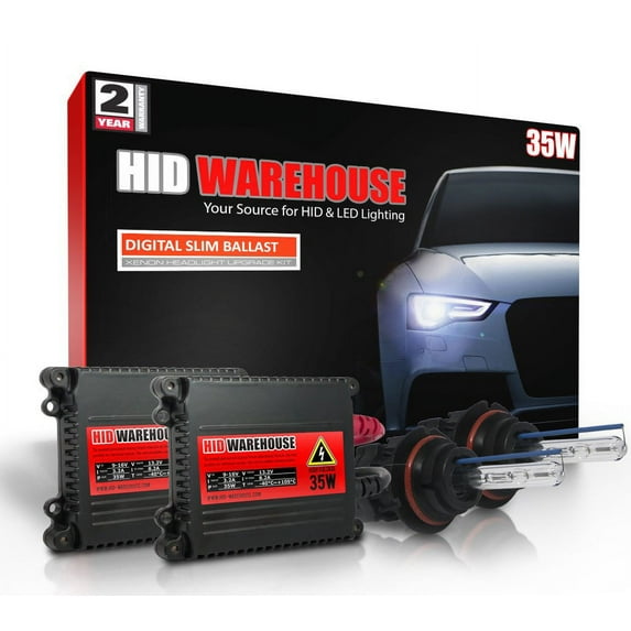 HID-Warehouse DC 35W HID Kit Xenon Light Headlight 9007 6000K - Light Blue