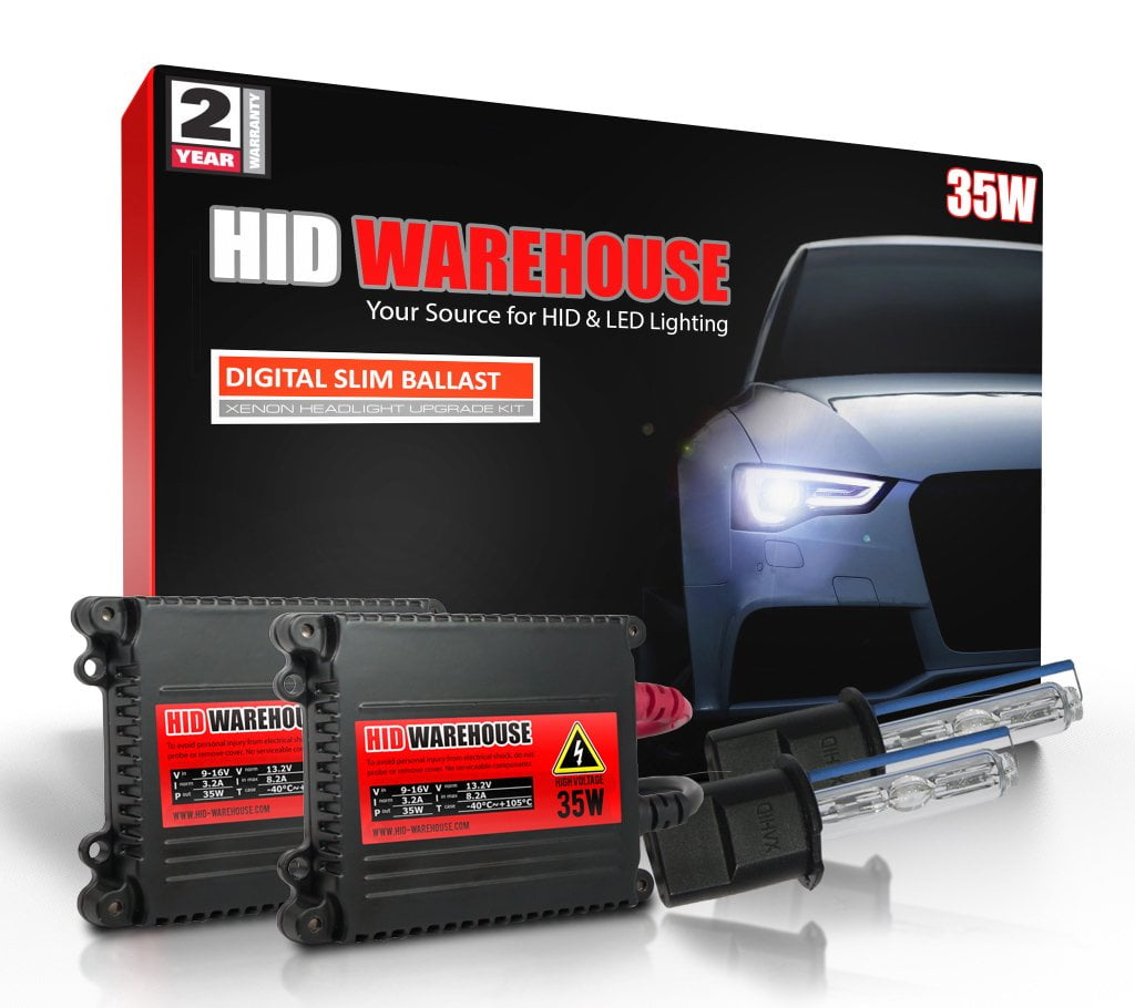 HIDWarehouse HID Kit Xenon Light Headlight H3 4300K Bright Daylight