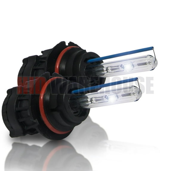 HID-Warehouse HID Xenon Replacement Bulbs - Bi-Xenon 9007 6000K - Light Blue 1 Pair