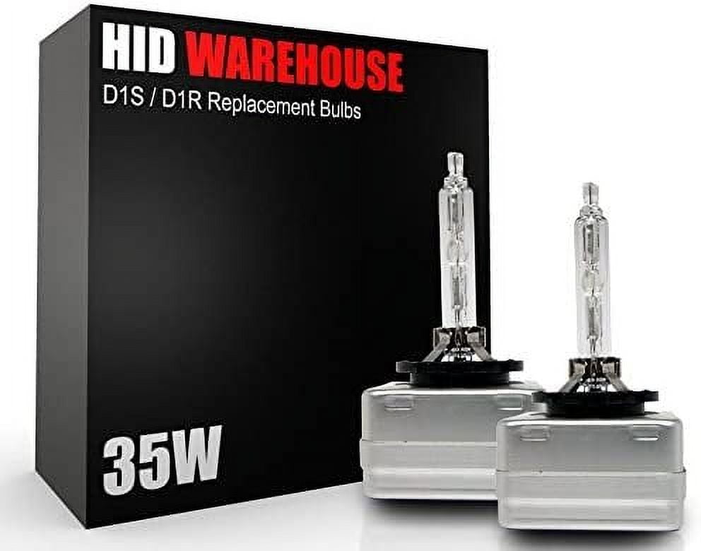 HID-Warehouse HID Xenon Replacement Bulbs - D1S / D1R / D1C - 4300K  Daylight 1 Pair 