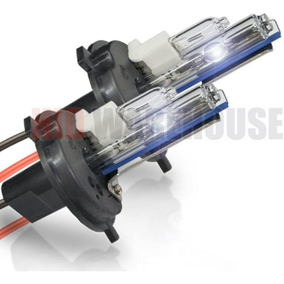 HID-Warehouse HID Xenon Replacement Bulbs - H4 / 9003 6000K - Light Blue 1 Pair