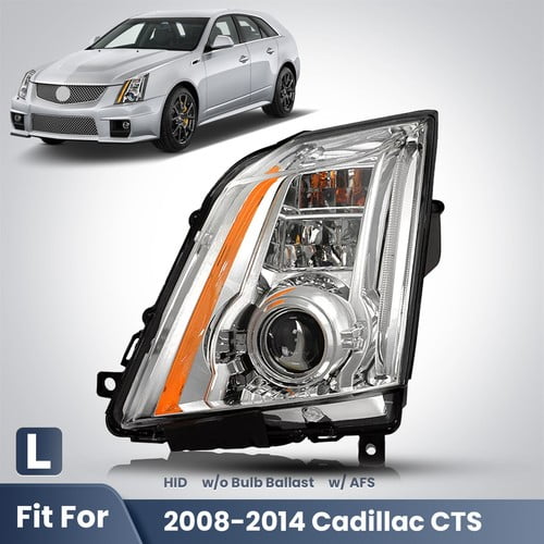 HID/Xenon Headlight 2008-2014 Cadillac CTS w/ LED DRL w/ AFS Left Driver Side