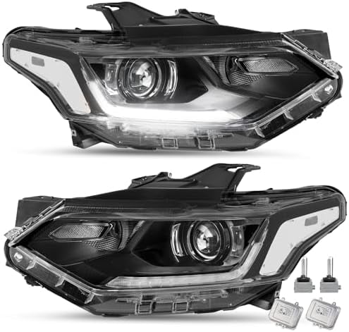 [HID/Xenon Headlight Assembly for 2018-2021 Chevy Traverse L/LS/LT ...
