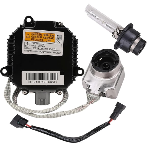 HID Xenon Headlight Ballast w/ Igniter Part# NZMNS111LBNA / NZMNS111LANA For Infiniti QX60 2012-2015, QX56 QX80 2004-2015, Nissan Altima Maxima 2007-2014, One Ballast & Igniter & D2S Bulb