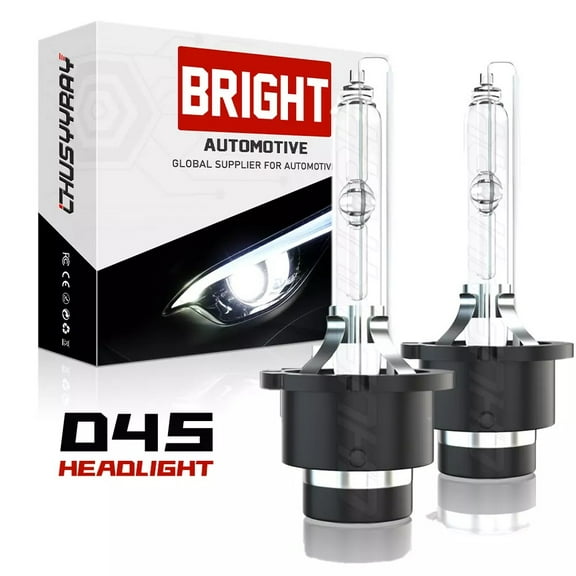 HID Xenon Headlight Bulbs High Low Beam fit for Lexus IS200t 2016 6000K White Qty2