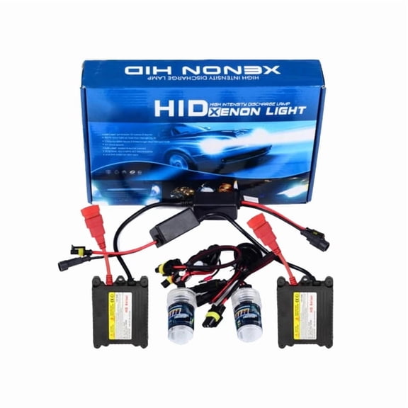 HID Xenon Headlight Kit H1 H7 H11 9006 9005 Car Auto Light Bulb Lamps Ballast 6000K, Super Bright, Plug and Play