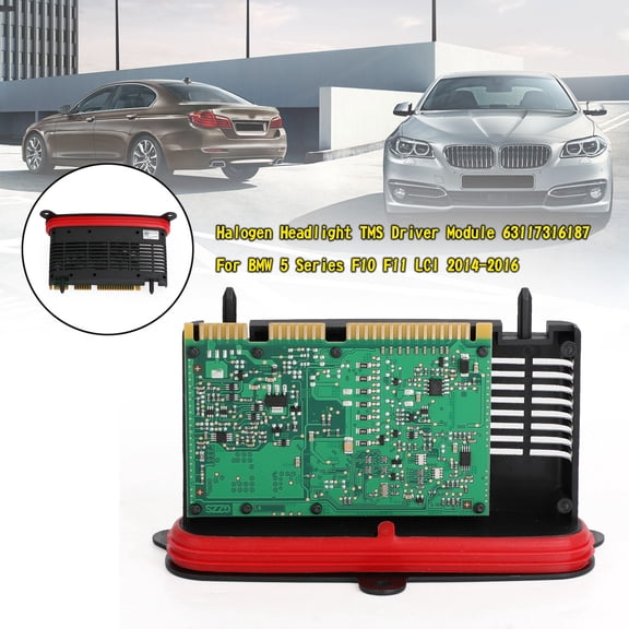 HID Xenon Headlight TMS Driver Module 63117355073 For BMW 5 Series F11 2014-2016