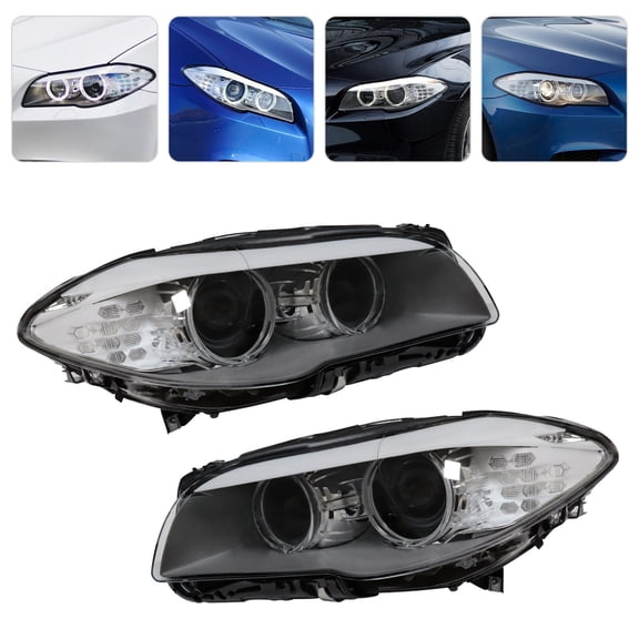 HID Xenon Headlights For BMW 5 Series F10 528i 2011 2012 2013 Left & Right Side Lamps Headlight Assembly