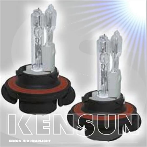 HID Xenon Lo-Hi Halogen 10000K 35W AC Bulbs- Light Blue