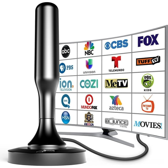 HIDB TV Antenna for Smart TV Indoor, Strong Base Indoor TV