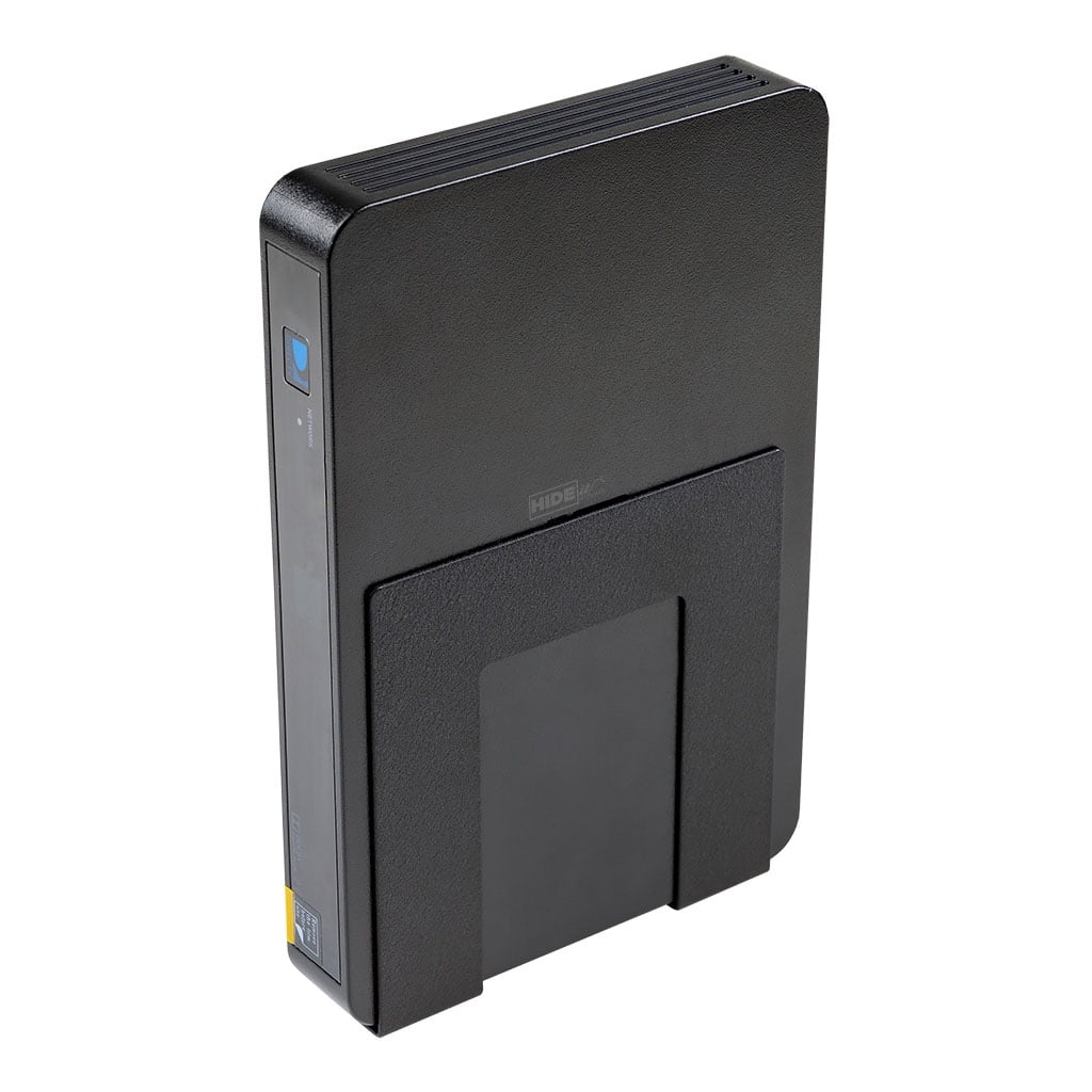 Adjustable Black Steel Small Device Wall Mount