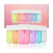 HIEET Power Mist Hand Sanitizer Spray, Portable Power Mist Hydrating Hand Sanitizers Spray Travel Size, Pocket Hand Sanitizer Multi-Flavor Cleanses Your Hands - 6 Flavors, 6pcs