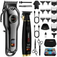 thumbnail image 1 of HIENA PRO Professional Hair Clippers Men Cordless Hair Clipper Set for Barber Kit Electric Hair Clipper and Trimmer Set Full Barber Clipper Set with LED Display, 1 of 6