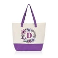 thumbnail image 1 of HIFA Initial Tote Bag for Women, Personalized Canvas Tote Bag - Two-Tone, Zipper Closure, Inner Pocket, Organic Cotton, Sturdy Multipurpose Shoulder Bag Suitable for Shopping, Grocery, Beach, Travel, 1 of 9