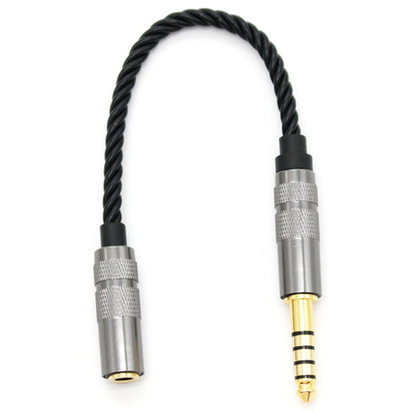 HIFI 4.4MM Balanced Headphone Adapter Audio Cable 4.4 XLR 4 Pin Male to