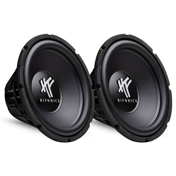 Hifonics HFX12D4 12" Subwoofer, 800W Max Car & Powersports Speaker, 1 Pair