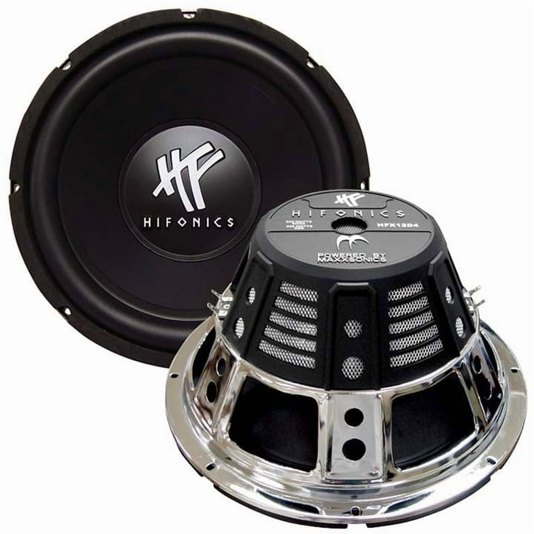 Hifonics Car 12-inch Subwoofer with 800W Peak 400W RMS Deep Bass