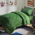 thumbnail image 1 of HIG 5 PCS Modern Comforter Set All Season Bed in a Bag, Green, Twin XL Size, 1 of 10