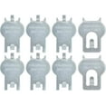 thumbnail image 1 of HIGH & MIGHTY 515314 Tool Free Picture Hanging Kit, 8 Pieces, 20-40LB Limit, Silver, 1 of 1