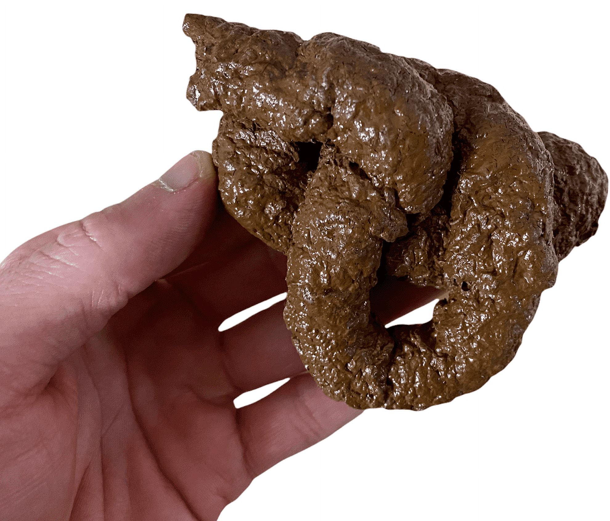 HIGH QUALITY Fake Dog Poop Poo Realistic Doggy Doo Doo Dirt Joke Gag