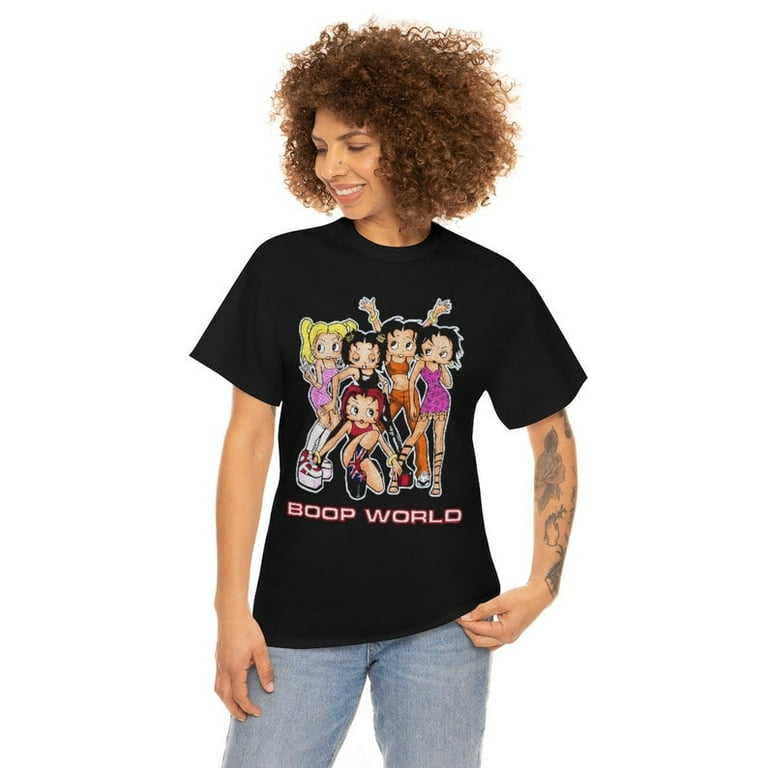 HIGH QUALITY TEE SHIRT Betty Boop Spice Girls Boop World Spice 