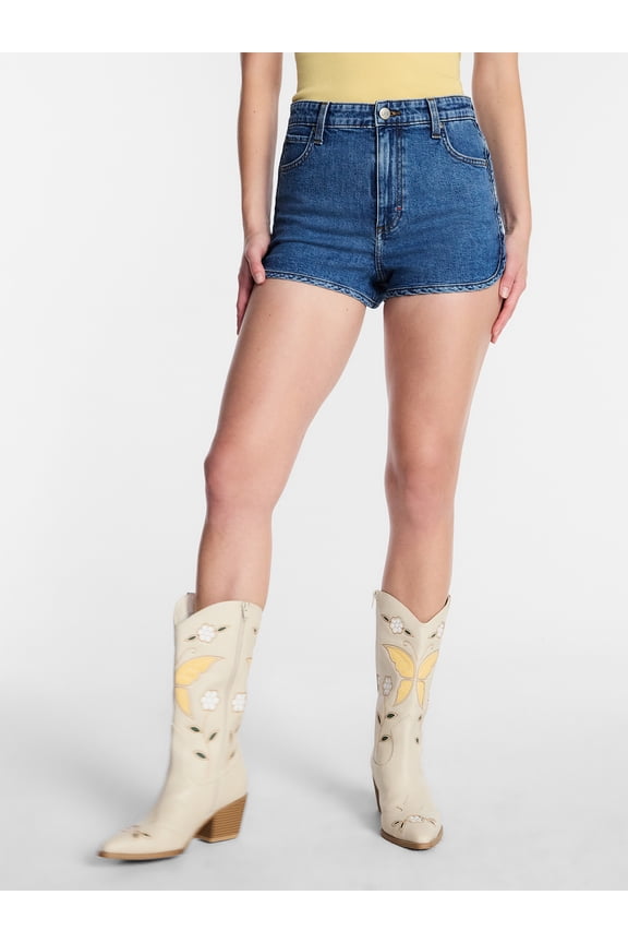 Women's High Rise Shorts, Sizes 0-18