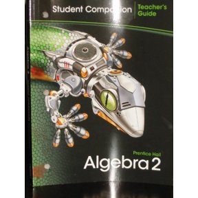 Pre-Owned Algebra 2 Student Companion Teacher's Guide Prentice Hall Paperback