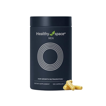 ?HIGH SELLING?1 BOTTLE Men's Hair Growth Supplements, Clinically Tested For Visibly Thicker Hair And Scalp Coverage, Dermatologist Recommended