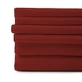 thumbnail image 1 of 6-Piece 4 Pillowcases Deep Pocket Bed Sheet Set Bamboo Feel Set, 1 of 32