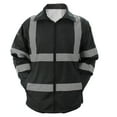 thumbnail image 1 of HIGH VISIBILITY RAINCOAT WITH REFLECTIVE STRIPES, 1 of 3