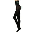thumbnail image 1 of HIGH WAIST PANTYHOSE | OPAQUE SHAPING TIGHTS | WINTER PANTYHOSE | 80 DEN | BLACK | S, M, L, XL | ITALIAN HOSIERY | (S, Black), 1 of 7