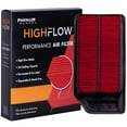 thumbnail image 1 of HIGHFLOW High Performance, Pre-Oiled Disposable Engine Air Filter PA5503X | Fits 2003-2007 Honda Accord, 2004-2008 Acura TSX, 1 of 6