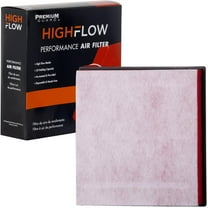 HIGHFLOW High Performance, Pre-Oiled Disposable Engine Air Filter PA6152X | Fits 2011-2015 Chevrolet Cruze, 2012-2017 Buick Verano, 2016 Chevrolet Cruze Limited, 2016-2019 Buick Cascada