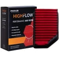 thumbnail image 1 of HIGHFLOW High Performance, Pre-Oiled Disposable Engine Air Filter PA6200X | Fits 2012-2019 Kia Soul, 2012-2017 Hyundai Accent, 2012-2017 Kia Rio, 2012-2017 Hyundai Veloster, 1 of 6