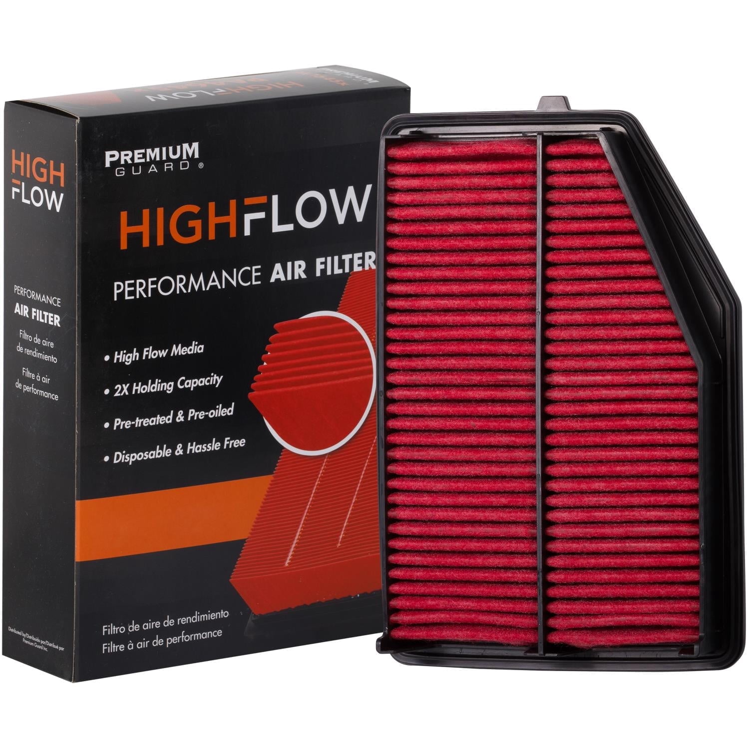 HIGHFLOW PA99051X High Performance, Pre-Oiled Disposable Engine Air ...