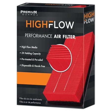 HIGHFLOW PA99095X High Performance, Pre-Oiled Disposable Engine Air Filter | Fits 2017-2024 Jeep Compass 2.4L; 2015-2021 Renegade 2.4L; 2017-2022 Renegade 1.8L price history and forecast - Premium Guard PA99095X