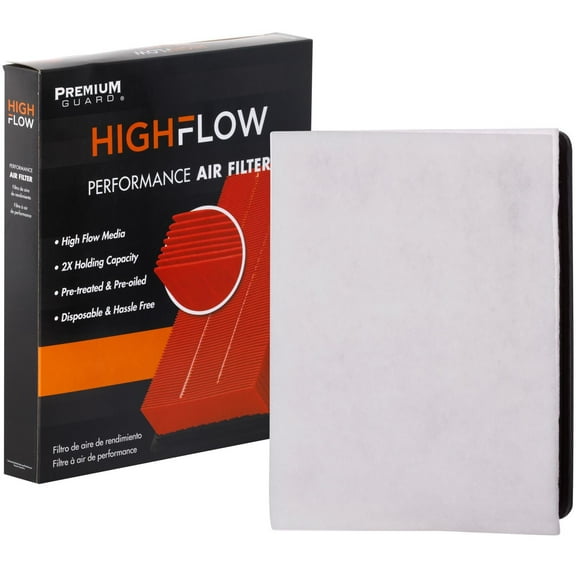 HIGHFLOW High Performance, Pre-Oiled Disposable Engine Air Filter PA99314X | Fits 2018-2025 Chevrolet Equinox, 2018-2025 GMC Terrain