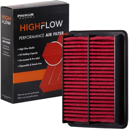 HIGHFLOW PA99516X High Performance, Pre-Oiled Disposable Engine Air Filter | Fits 2020-2026 Mazda CX-30 2.5L; 2019-2026 3, 3 Sport 2.5L; 2020-2024 CX-30 2.0L; 2019-2024 3 2.0L price history and forecast - Premium Guard PA99516X