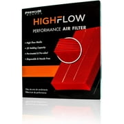 HIGHFLOW PA99516X, High Performance, Disposable Engine Air Filter | Fits 2019-22 Mazda 3, 3 Sport, 2020-22 CX-30