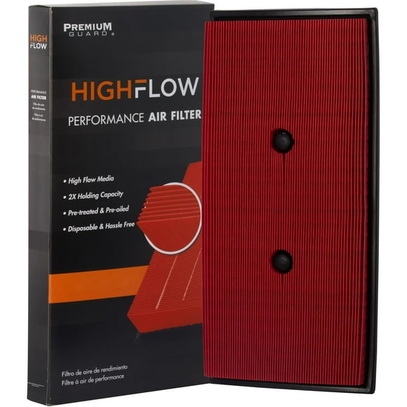 HIGHFLOW High Performance, Pre-Oiled Disposable Engine Air Filter PA99540X | Fits 2022-2025 Hyundai Tucson, 2021-2025 Santa Fe, 2023-2025 Kia Sportage, 2021-2025 Sorento, 2021-2024 K5