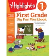 First Grade Big Fun Workbook First Grade Workbook with 256 Pages of Activities for Reading Comprehension, Math, Science and More to Build Essential Skills Paperback
