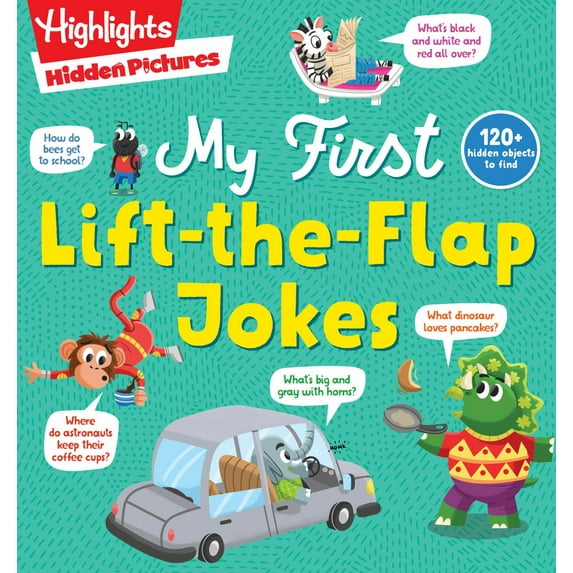 Hidden Pictures My First Lift-The-Flap Jokes: A Lift-The-Flap Joke Book for Beginning Readers, Interactive Kids Joke Book with Hidden Pictures Puzzles and Kid-Friendly Humor (Paperback)