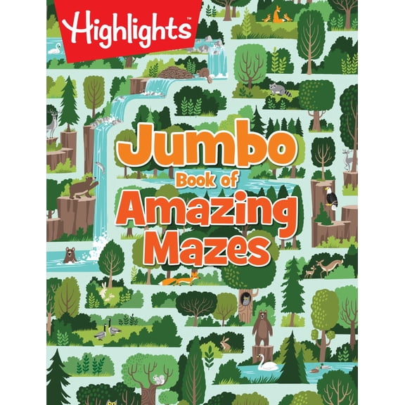 Jumbo Book of Amazing Mazes: Maze Puzzle Book for Kids Packed with over 175 Puzzles, Code-Word Mazes, Quiz Mazes and Logic Games for Kids 6 and Up (Paperback)