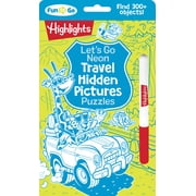 Lets Go Neon Travel Hidden Pictures Puzzles Paperback